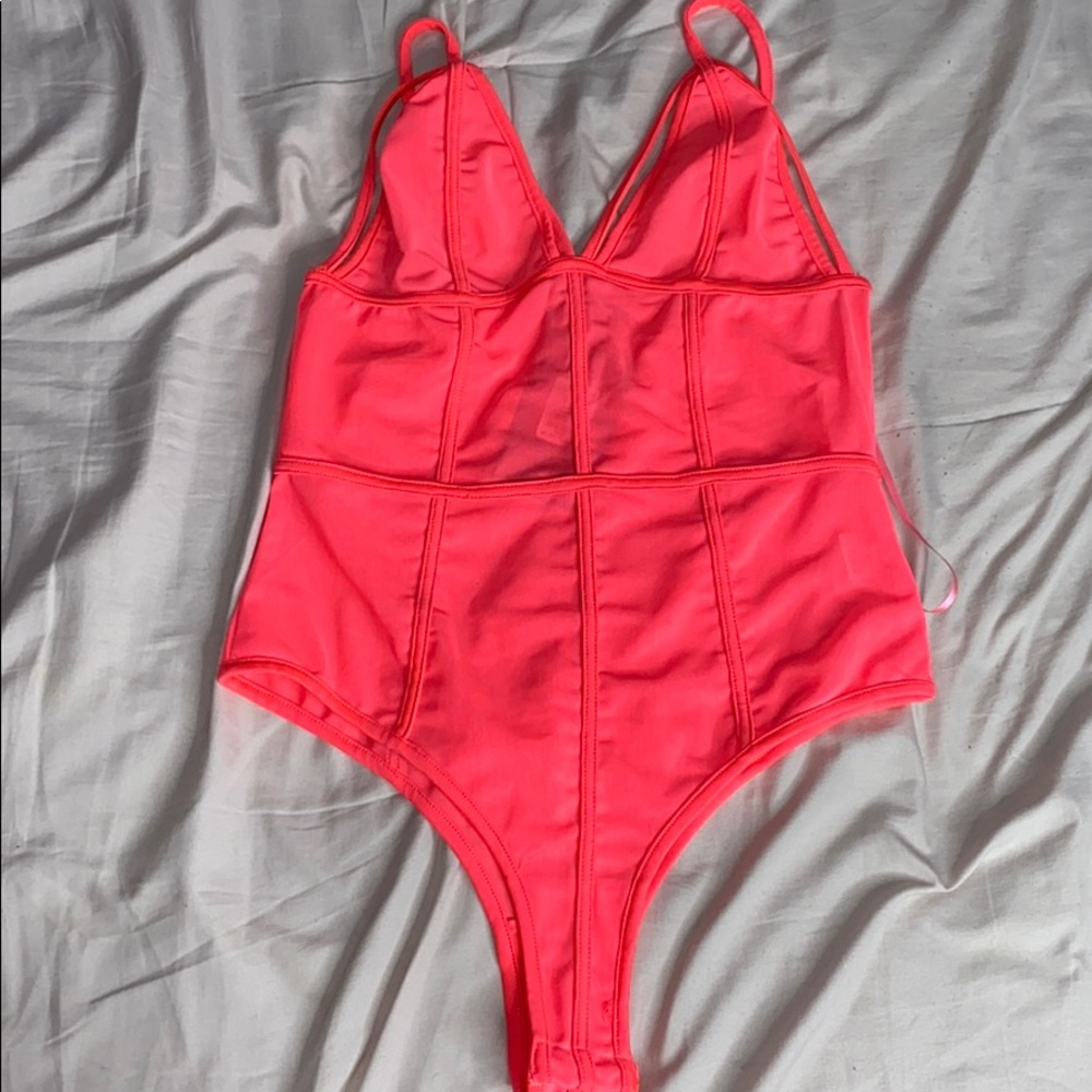 Pink bodysuit